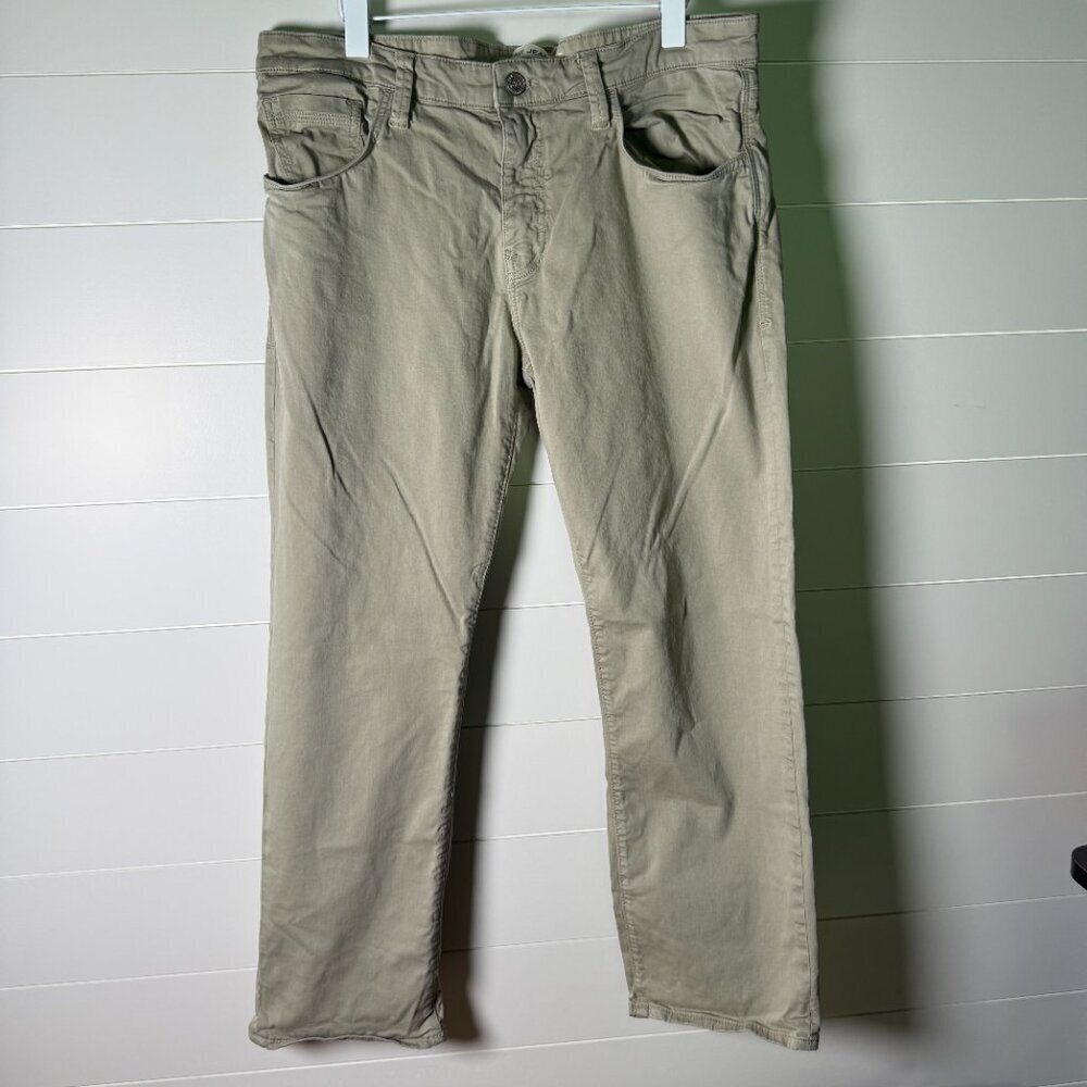 Mavi Khaki Pants Marcus Style Slim Straight Leg Sz. 36/30